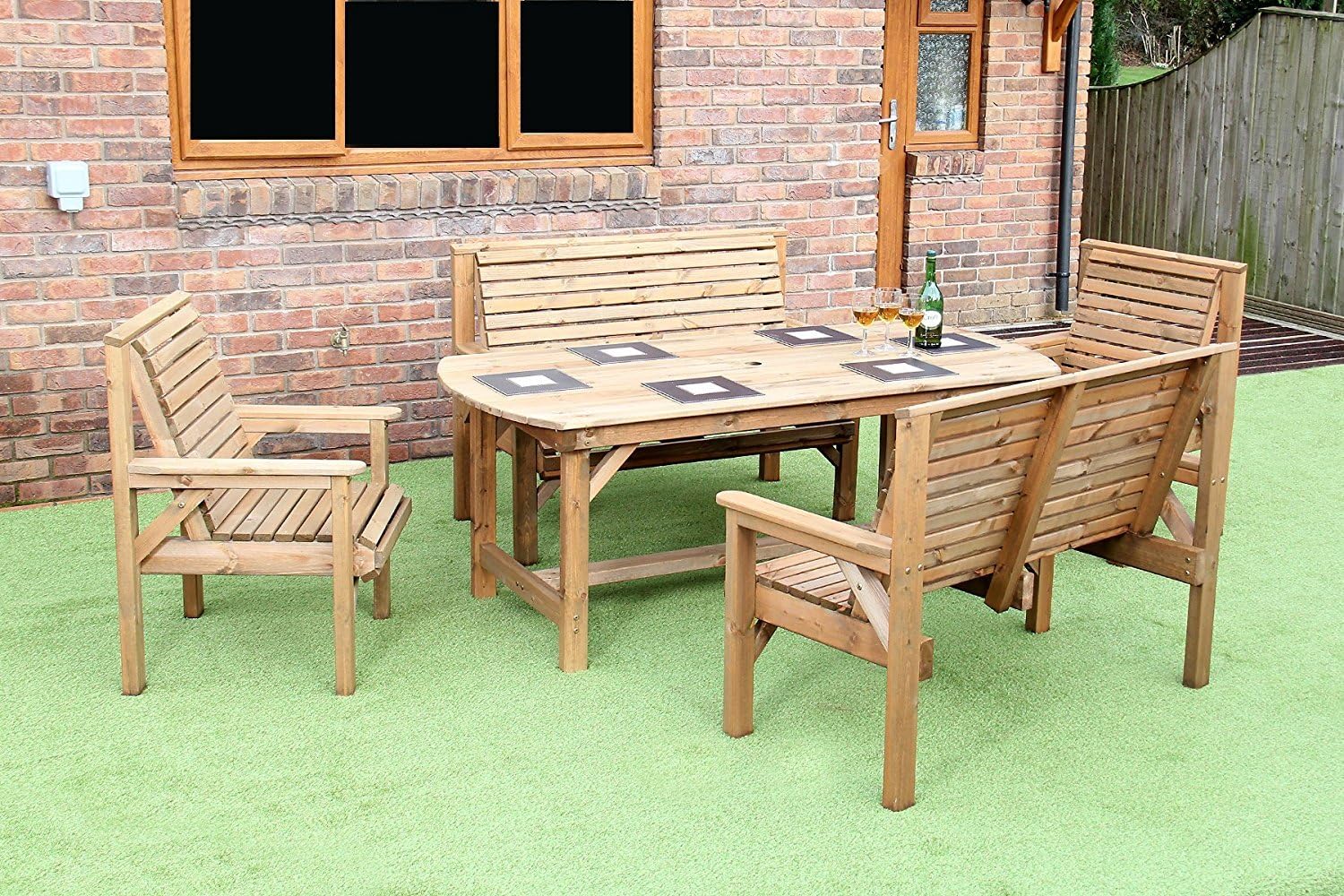 WOODEN GARDEN FURNITURE