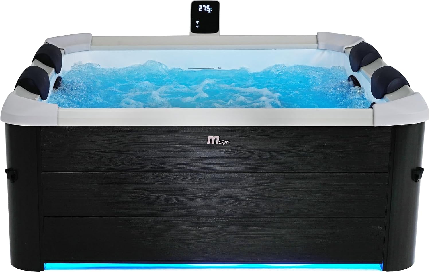 MSpa Oslo 6-Person Square Hot Tub
