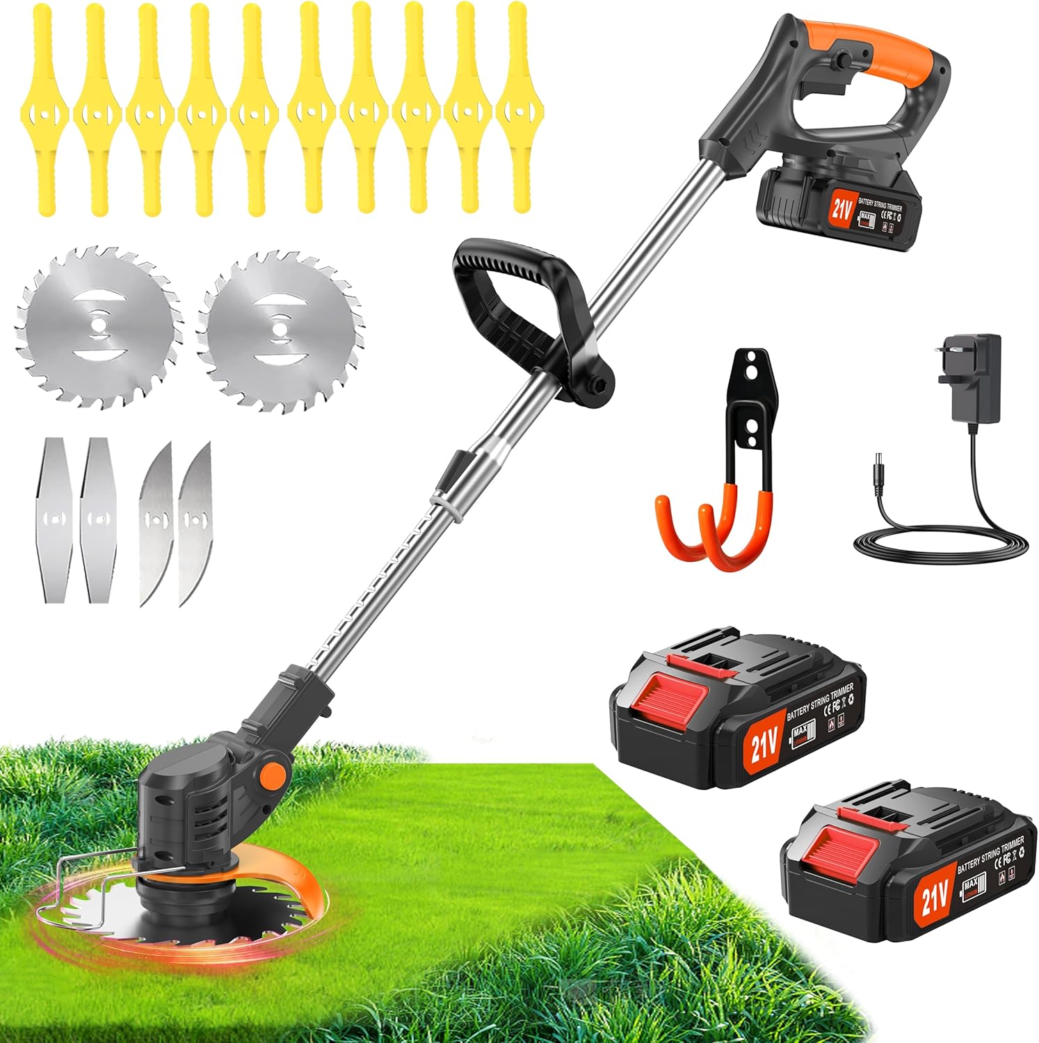 Metal Blade Cordless Strimmer 