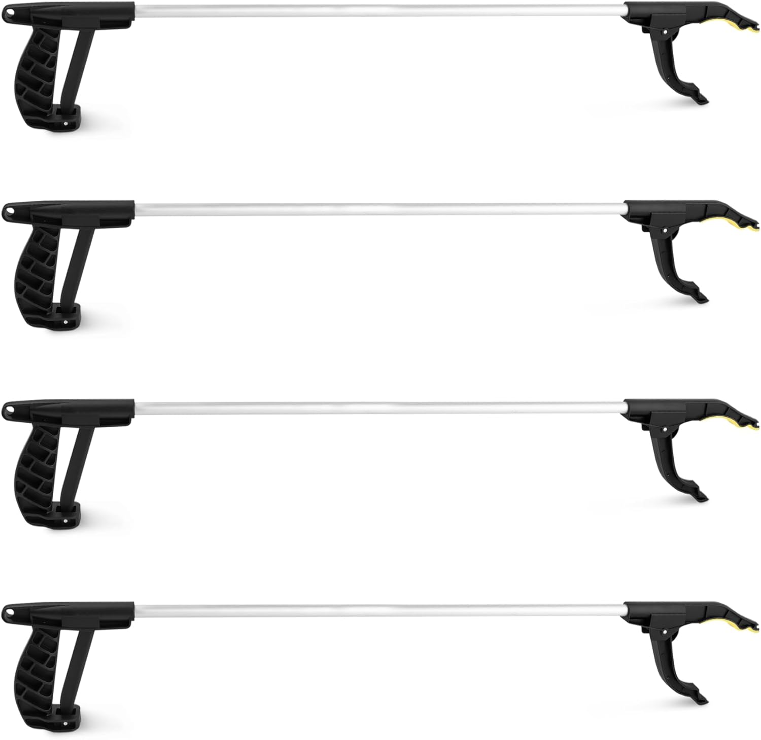 KEPLIN 4 Pack Litter Picker Ergonomic